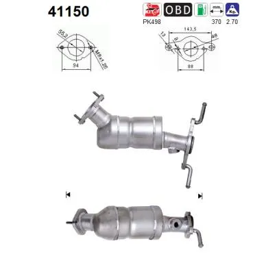 Catalytic Converter Alfa Romeo 147