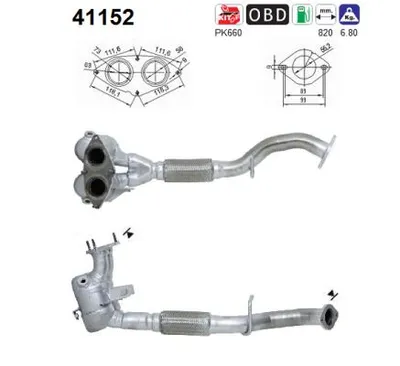 Catalytic Converter Alfa Romeo 156 · Alfa Romeo 156 Sportwagon · Alfa Romeo 147