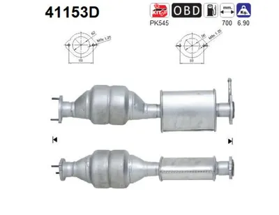 Catalytic Converter Alfa Romeo 156 · Alfa Romeo 156 Sportwagon
