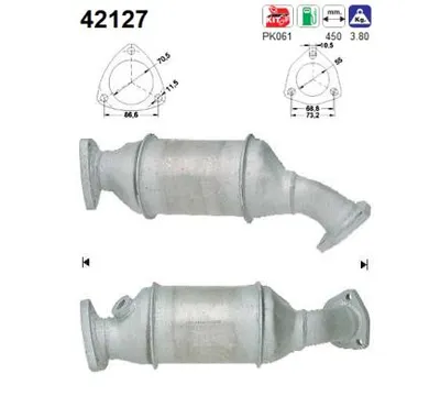 Catalytic Converter Audi A4 B5 · Audi A4 B5 Avant · Vw PASSAT B5
