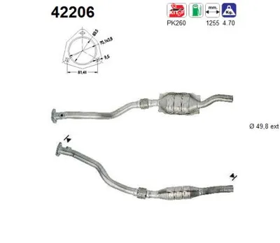 Catalytic Converter Audi A6 C4 · Audi A6 C4 Avant · Vw PASSAT B5