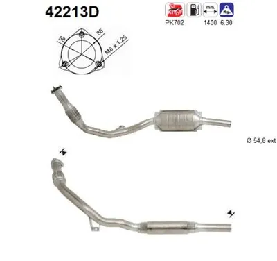 Catalytic Converter Audi A6 C5 · Audi A4 B5 · Audi A4 B5 Avant