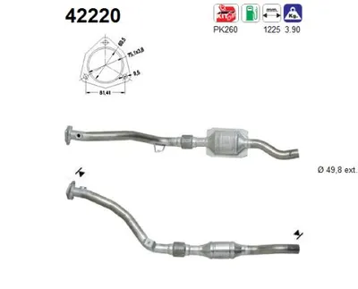 Catalytic Converter Audi A6 C5 · Audi A6 C5 Avant