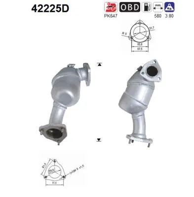 Catalytic Converter Audi A4 B6 · Audi A4 B6 Avant · Audi A4 B6 Convertible