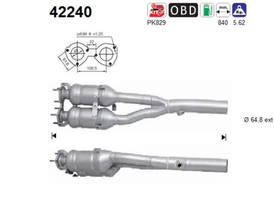 Catalytic Converter Audi TT · Audi A3 · Audi TT Roadster