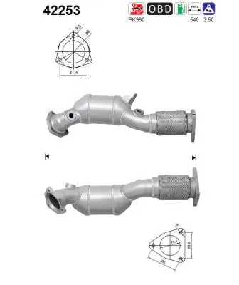 Catalytic Converter Audi Q7 · Vw TOUAREG