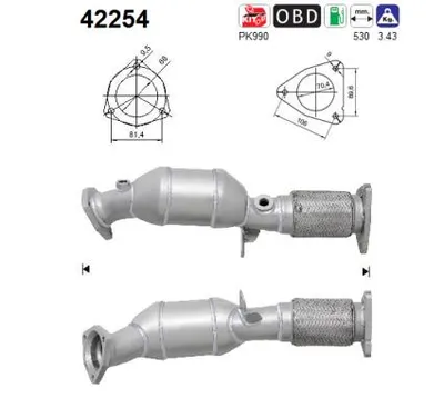 Catalytic Converter Audi Q7 · Vw TOUAREG