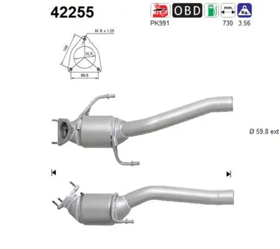 Catalytic Converter Vw TOUAREG · Audi Q7