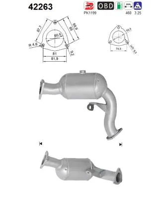 Catalytic Converter Audi A5 · Audi A5 Sportback · Audi A4 B8