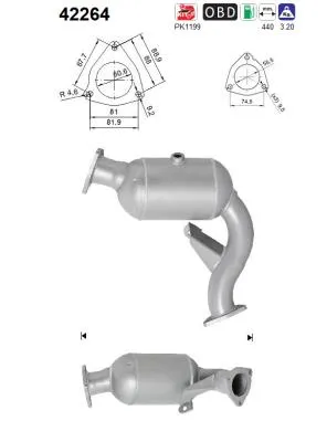 Catalytic Converter Audi A5 · Audi A5 Sportback · Audi A4 B8