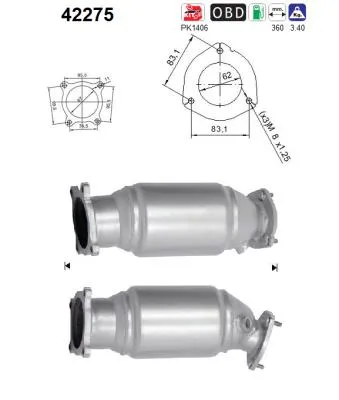Catalytic Converter Audi A4 B9 · Audi A4 B9 Avant · Audi A5