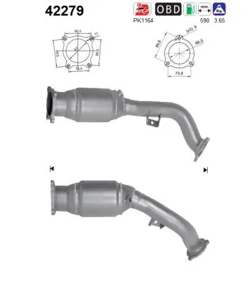 Catalytic Converter Audi A5 Sportback · Audi A5 Convertible · Audi A4 B8