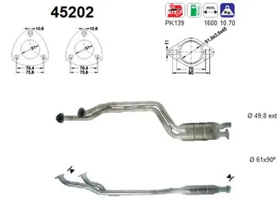 Catalytic Converter Bmw 5