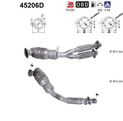 Catalytic Converter Bmw 5 · Bmw 5 Touring