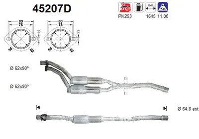 Catalytic Converter Bmw 5 · Bmw 5 Touring