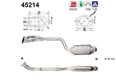 Catalytic Converter Bmw Z3 Roadster