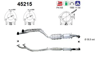 Catalytic Converter Bmw 3 · Bmw 3 Coupe · Bmw 3 Convertible