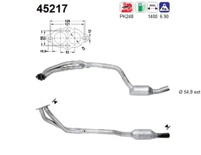 Catalytic Converter Bmw Z3 Roadster