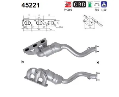 Catalytic Converter Bmw 5 · Bmw 5 Touring · Bmw Z3 Roadster