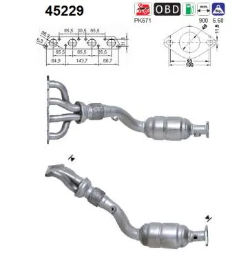 Catalytic Converter Mini MINI · Mini MINI Convertible