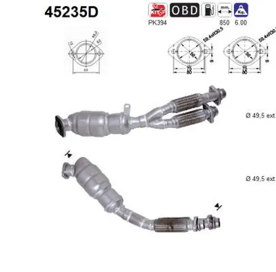 Catalytic Converter Bmw 5 · Bmw 5 Touring