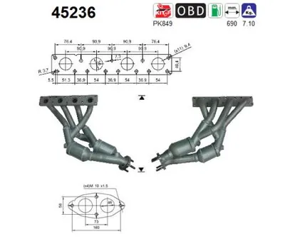 Catalytic Converter Bmw 3 Compact · Bmw 3 · Bmw 3 Coupe