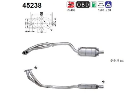 Catalytic Converter Bmw Z3 Roadster