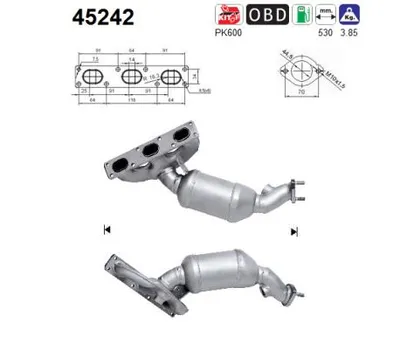 Catalytic Converter Bmw 5 · Bmw 5 Touring