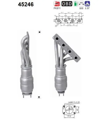 Catalytic Converter Bmw 3 Touring · Bmw 3 · Bmw 1
