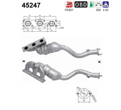 Catalytic Converter Bmw 3 · Bmw 3 Touring · Bmw 3 Coupe