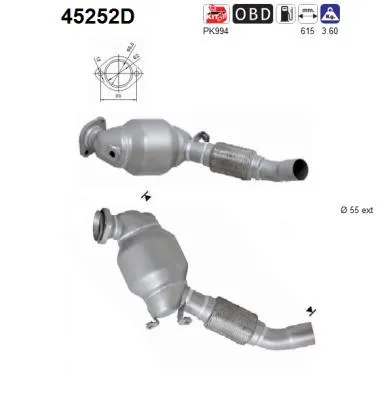 Catalytic Converter Bmw X3