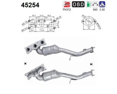 Catalytic Converter Bmw 3 · Bmw 3 Touring