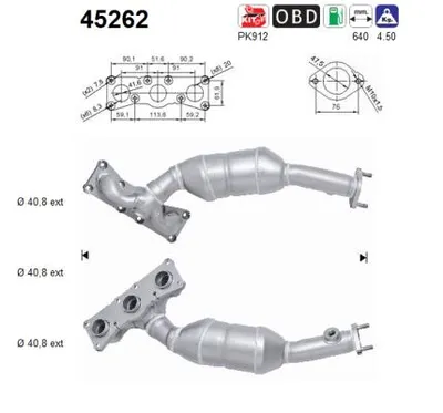 Catalytic Converter Bmw X3