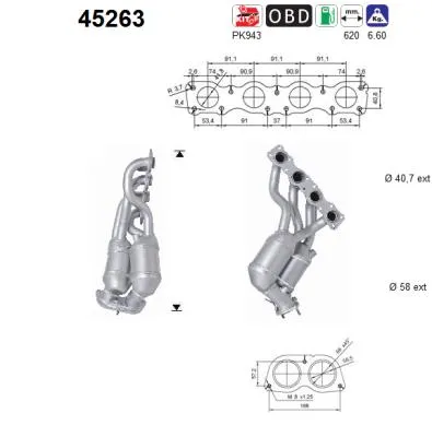 Catalytic Converter Bmw 3 Coupe · Bmw 3 Convertible · Bmw 1