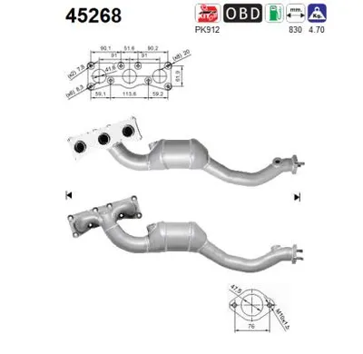 Catalytic Converter Bmw 5 · Bmw 5 Touring · Bmw 6