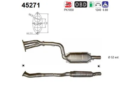 Catalytic Converter Bmw Z4 Roadster