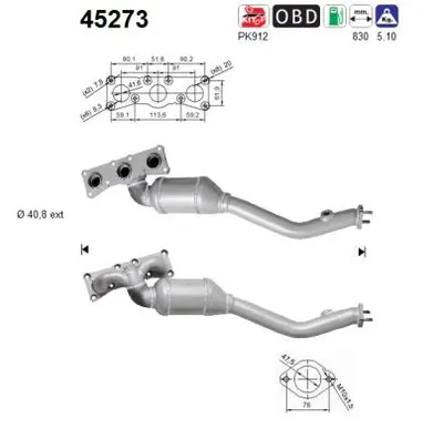 Catalytic Converter Bmw 6 · Bmw 6 Convertible · Bmw 5