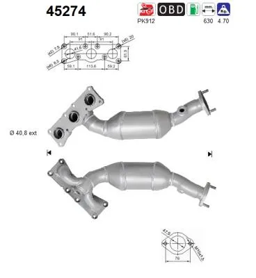 Catalytic Converter Bmw 5 · Bmw 5 Touring