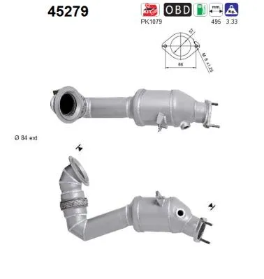 Catalytic Converter Bmw 3 Coupe · Bmw 3 · Bmw 3 Touring