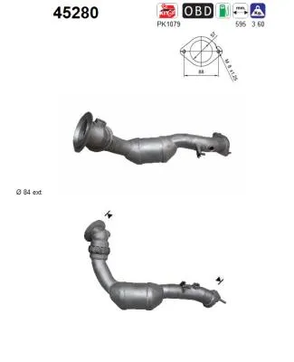 Catalytic Converter Bmw 3 Coupe · Bmw 3 · Bmw 3 Touring