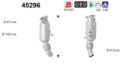 Catalytic Converter Bmw 1 · Bmw 3 · Bmw 4 Coupe