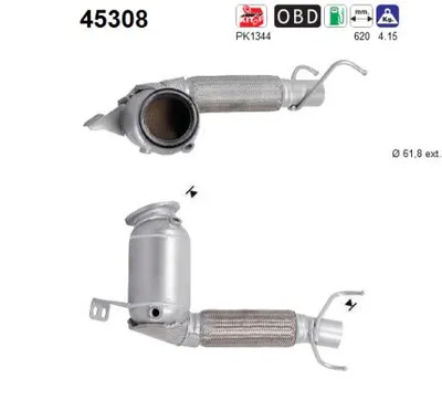 Catalytic Converter Mini MINI · Bmw 2 Active Tourer · Bmw 2 Gran Tourer