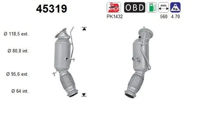 Catalytic Converter Bmw X3 · Bmw X4 · Bmw 3