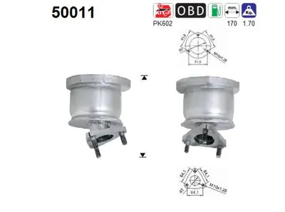 Catalytic Converter Daewoo MATIZ · Daewoo MATIZ Hatchback Van
