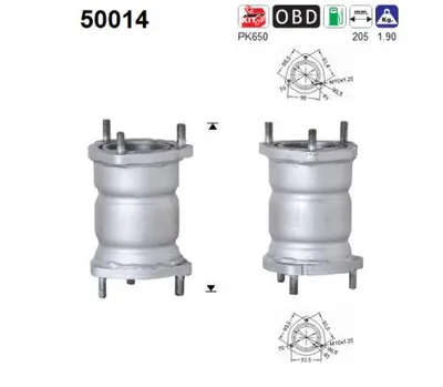 Catalytic Converter Daewoo REZZO
