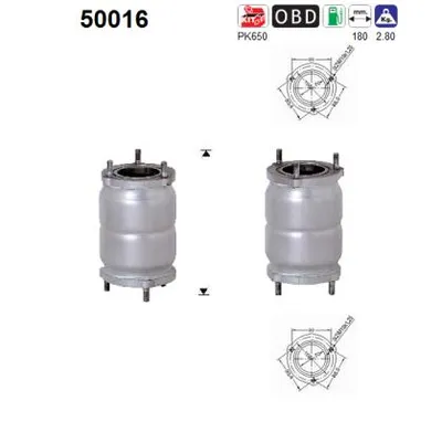 Catalytic Converter Daewoo REZZO