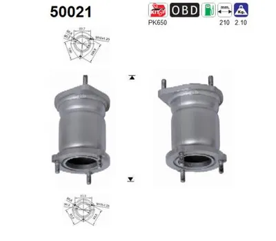 Catalytic Converter Daewoo REZZO · Daewoo NUBIRA Wagon · Daewoo NUBIRA Saloon
