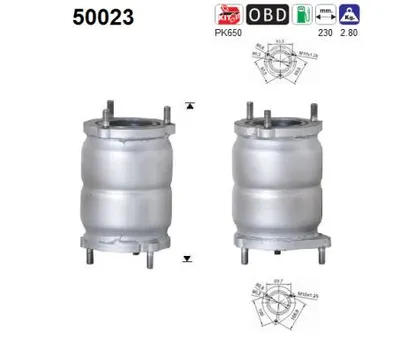 Catalytic Converter Chevrolet LACETTI Estate · Chevrolet NUBIRA Saloon · Daewoo LACETTI Hatchback