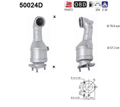 Catalytic Converter Chevrolet LACETTI Estate · Chevrolet NUBIRA Estate · Chevrolet LACETTI