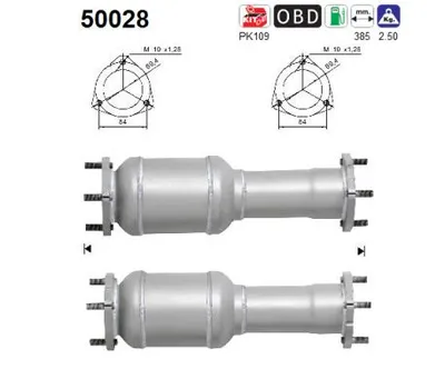 Catalytic Converter Chevrolet CAPTIVA · Opel ANTARA A · Chevrolet CAPTIVA SPORT